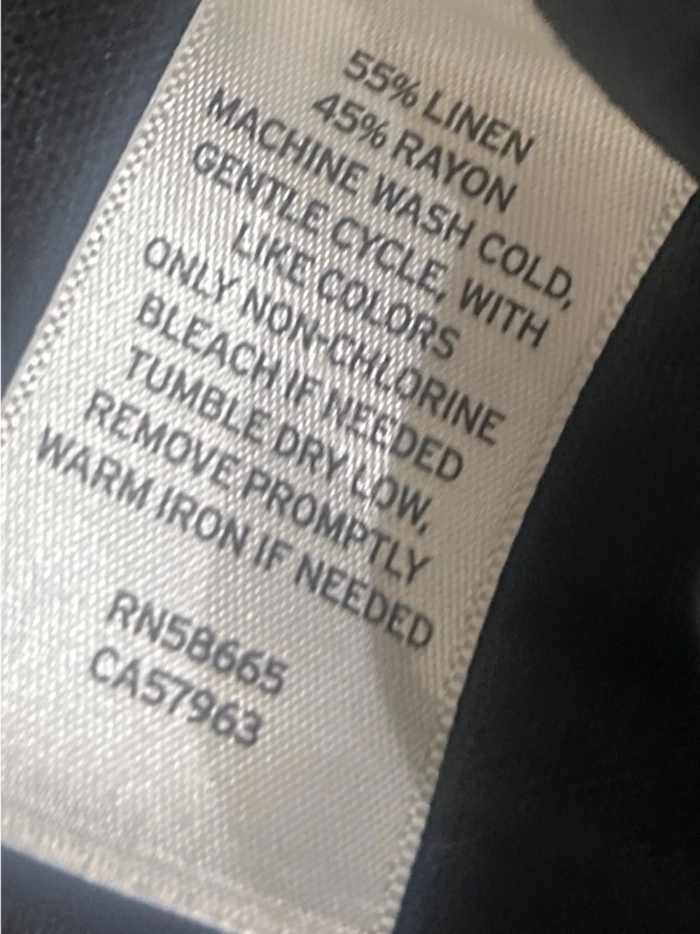 Caslon Black Wide-Leg linen blend pull on elastic waist pants comfy large petite